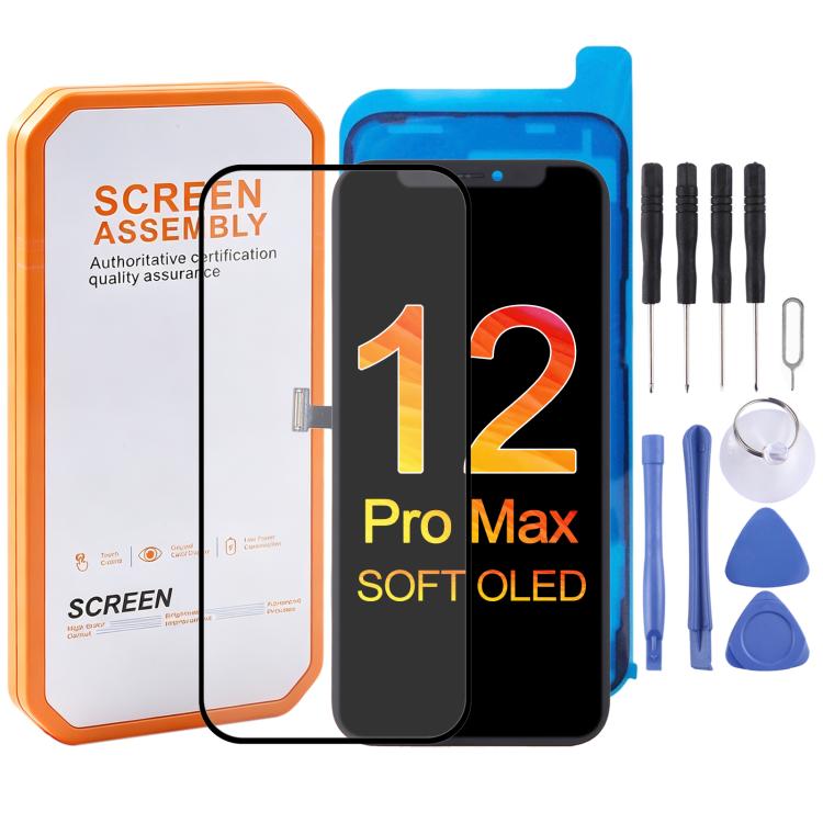 Soft OLED LCD Screen For iPhone X, For iPhone 11 Pro Max(Soft OLED), For iPhone 12 Pro Max(Soft OLED)
