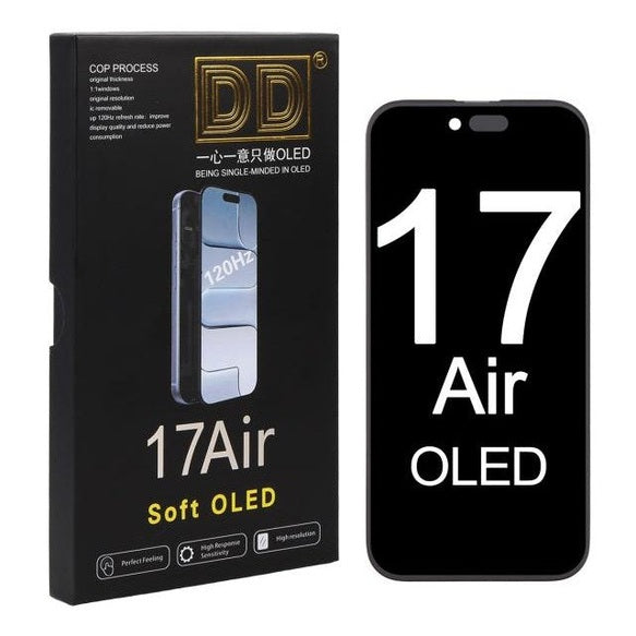 iPhone 17 Air DD Soft OLED Screen,120HZ