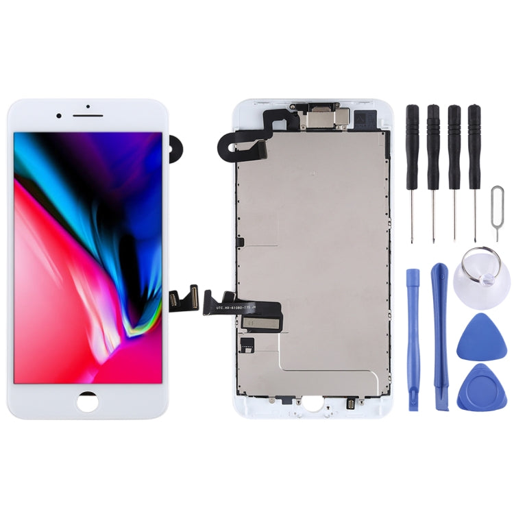 LCD Screen include Front Camera for iPhone 8 Plus, i8 Plus Black with Camera, i8 Plus White with Camera