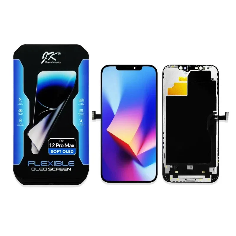iPhone 12 Pro Max LCD Soft OLED JK Screen Replacement - Wholesale Repair Part