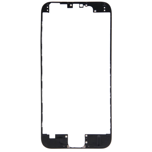 Front LCD Screen Bezel Frame for iPhone 6, For iPhone 6 (Black)