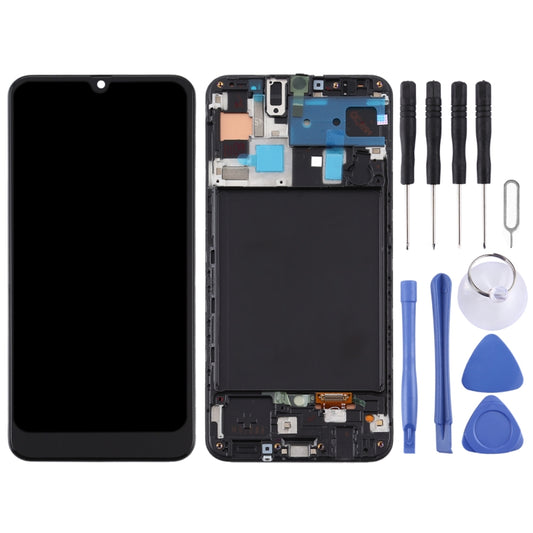 TFT Material LCD Screen and Digitizer Full Assembly With Frame for Samsung Galaxy A50 (Not Supporting Fingerprint Identification), For Samsung Galaxy A50 (TFT)