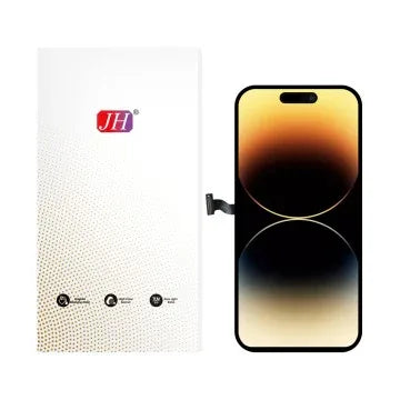 iPhone 14 replacement LCD screen with flex cable and retail packaging, Burnaby Canada