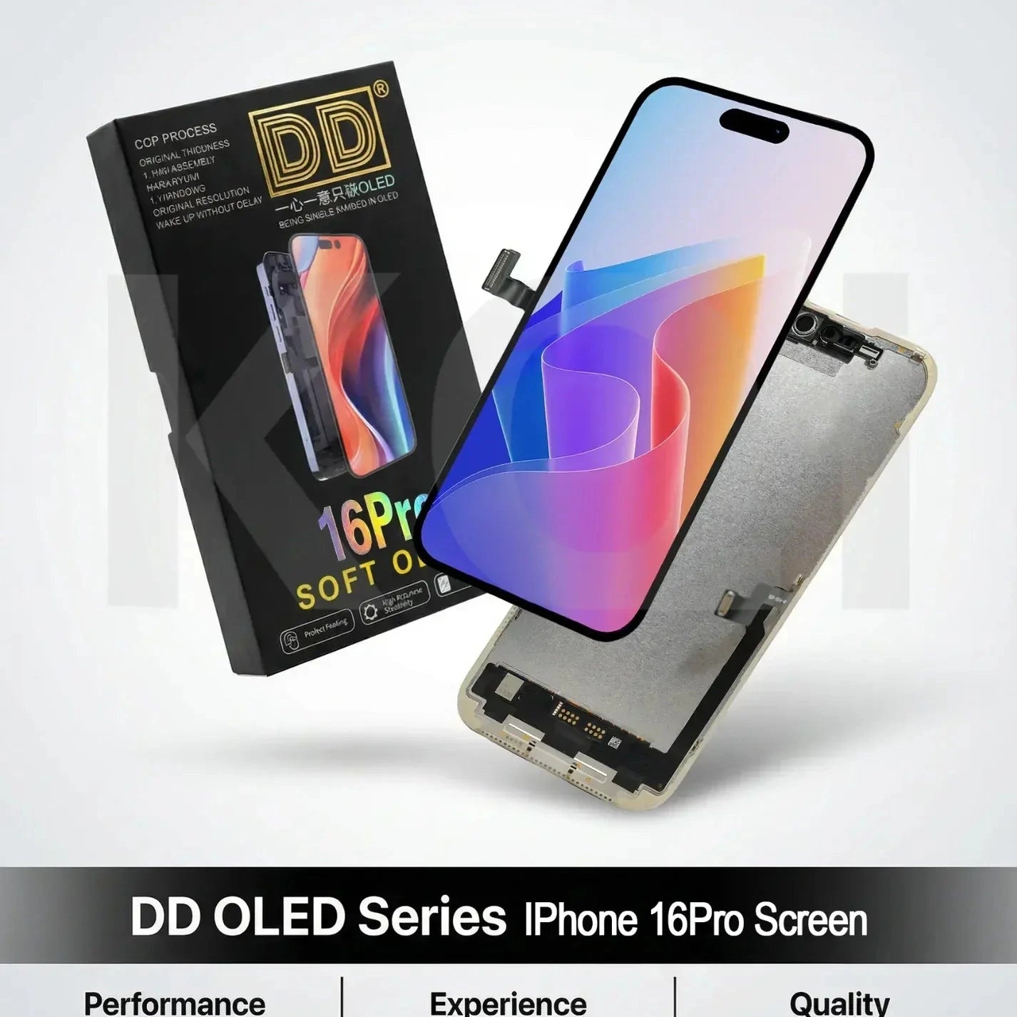 iPhone 16 Pro DD Soft OLED Screen Assembly Replacement | Wholesaleplus Canada