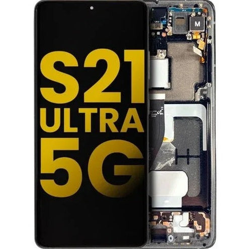Samsung Galaxy S21 Ultra OLED LCD Screen Replacement - WholesalePlus Burnaby BC Canada