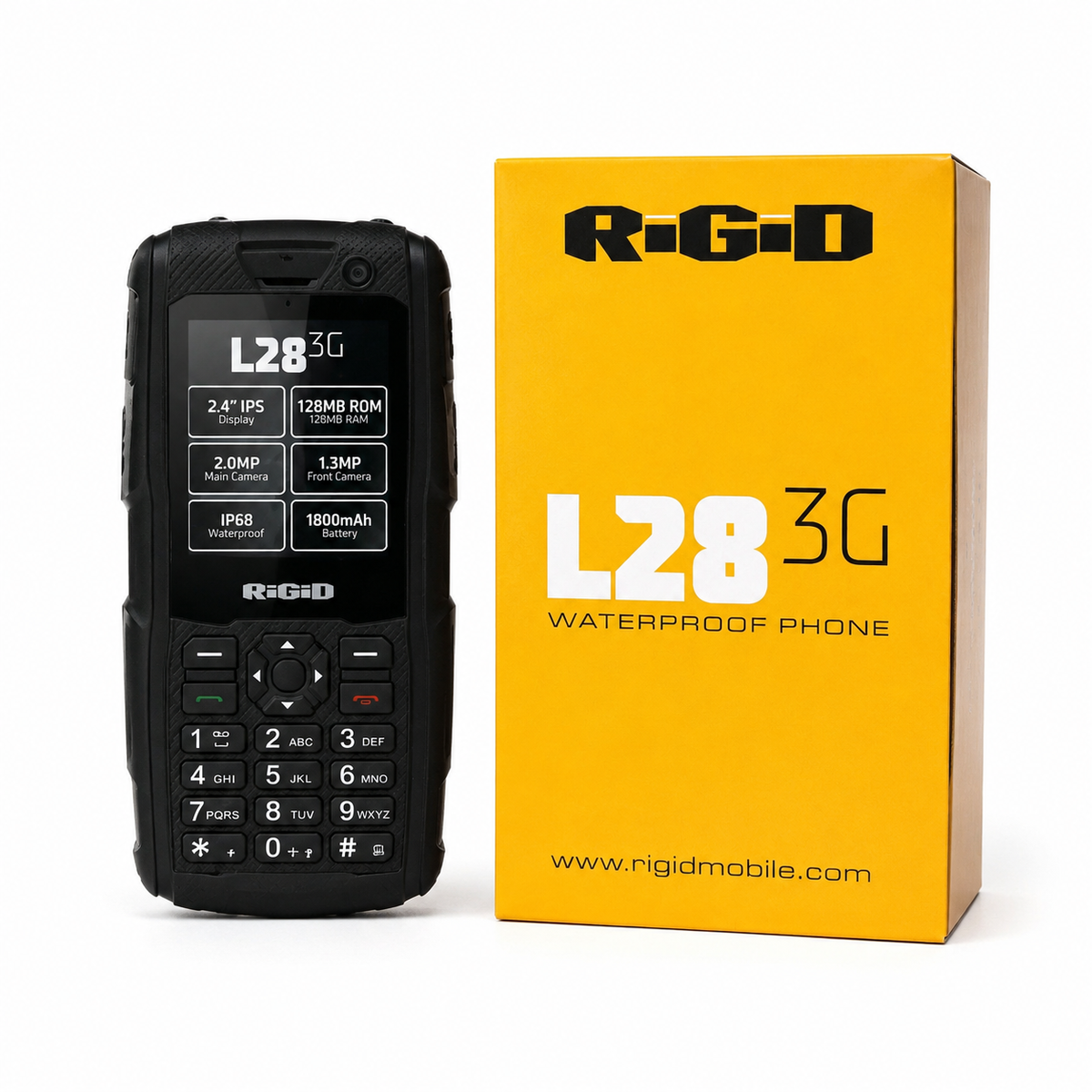RIGID Waterproof Phone  (Brand New) Unlocked