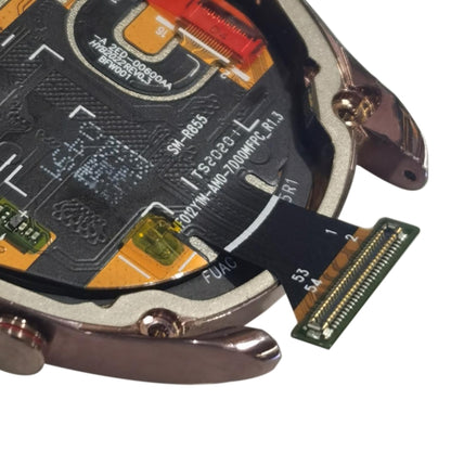 LCD Screen and Digitizer Full Assembly With Frame for Samsung Galaxy Watch3 SM-R850/R855