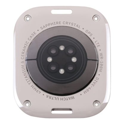 Glass Back Cover With Charging Module For Apple Watch Ultra 1 49mm, For Watch Ultra 1 49mm
