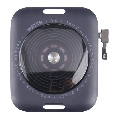 Glass Back Cover With Wireless Charging Coil For Apple Watch Series SE 2022 44mm LTE Edition, For Watch Series SE 2022 44mm LTE