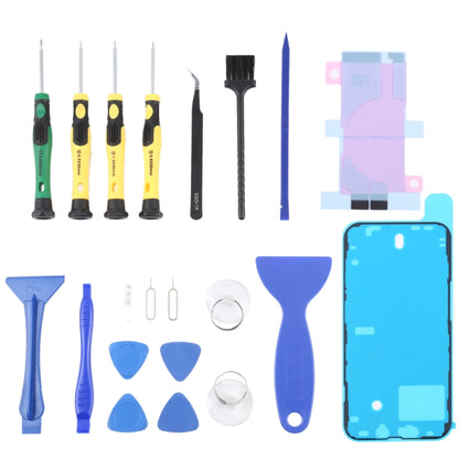 JIAFA JF-8182 21 in 1 Battery Adhesive + LCD Frame Waterproof Adhesive + Repair Tool Set, For iPhone 11, For iPhone 11 Pro, For iPhone 11 Pro Max, For iPhone 12, For iPhone 12 mini, For iPhone 12 Pro, For iPhone 12 Pro Max, For iPhone 13               ...