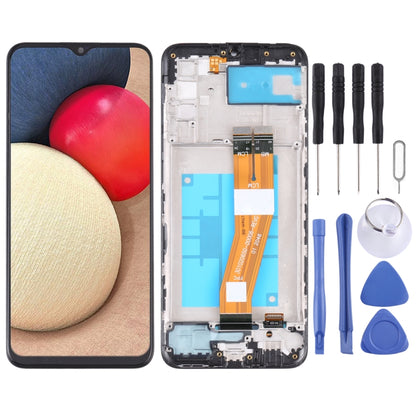 LCD Screen and Digitizer Full Assembly with Frame, For Samsung Galaxy A03s SM-A037U US Edition, For Samsung Galaxy A02s SM-A025F, For Samsung Galaxy A03 SM-A035F, For Samsung Galaxy A03s SM-A037F, For Samsung Galaxy A03s SM-A037G/A037M                 ...