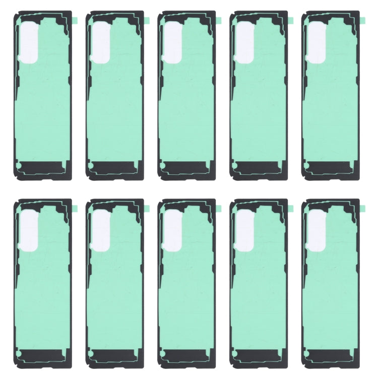 10pcs Back Housing Cover Adhesive, For Samsung Galaxy A80 SM-A805, For Samsung Galaxy Z Flip SM-F700, For Samsung Galaxy Z Fold2 5G SM-F916B, For Samsung Galaxy Z Fold3 5G SM-F926B, For Samsung Galaxy Fold SM-F900, For Samsung Galaxy A70 SM-A705       ...
