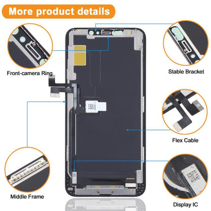 Soft OLED LCD Screen For iPhone X, For iPhone 11 Pro Max(Soft OLED), For iPhone 12 Pro Max(Soft OLED)