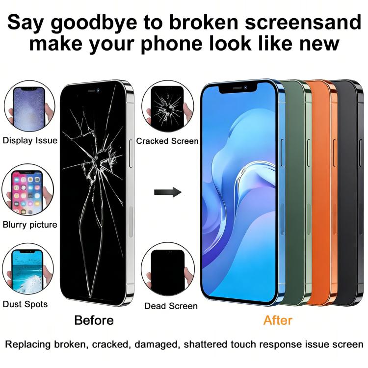 Soft OLED LCD Screen For iPhone X, For iPhone 11 Pro Max(Soft OLED), For iPhone 12 Pro Max(Soft OLED)