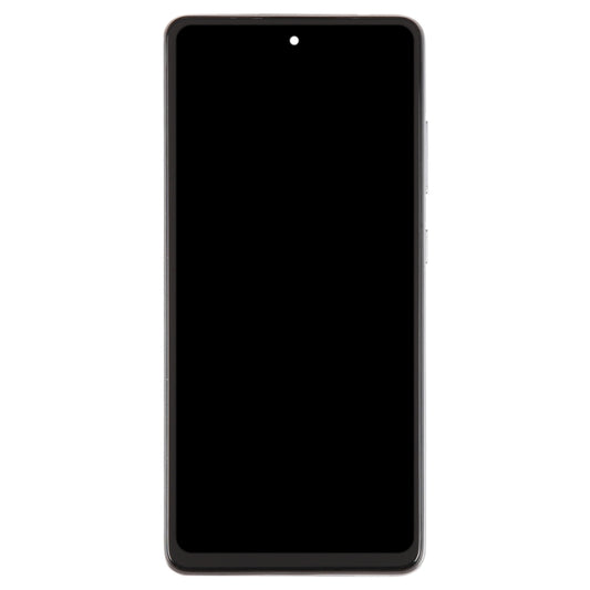 OLED LCD Screen Digitizer Full Assembly with Frame, Not Supporting Fingerprint Identification, For Samsung Galaxy A52S SM-A528B