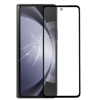 LCD Secondary Screen Outer Glass Lens with OCA Optically Clear Adhesive, For Galaxy Z Fold7 SM-F966B, For Samsung Galaxy Z Fold6 SM-F956B, For Samsung Galaxy Z Fold5 SM-F946B, For Samsung Galaxy Z Fold4 SM-F936B/W23                                     ...