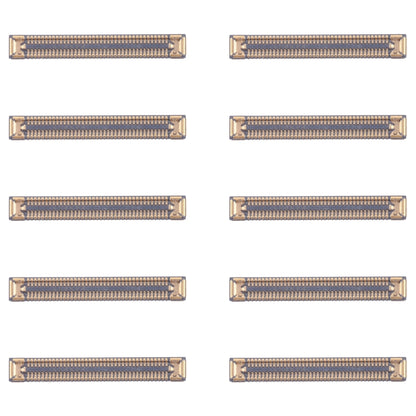 10pcs Motherboard LCD Display FPC Connector, For Samsung Galaxy A25 SM-A256B, For Samsung Galaxy A15 5G SM-A156B, For Samsung Galaxy S24 Ultra SM-S928B, For Samsung Galaxy S24+ SM-S926B, For Samsung Galaxy S24 SM-S921B, For Samsung Galaxy A15 S-A155F  ...