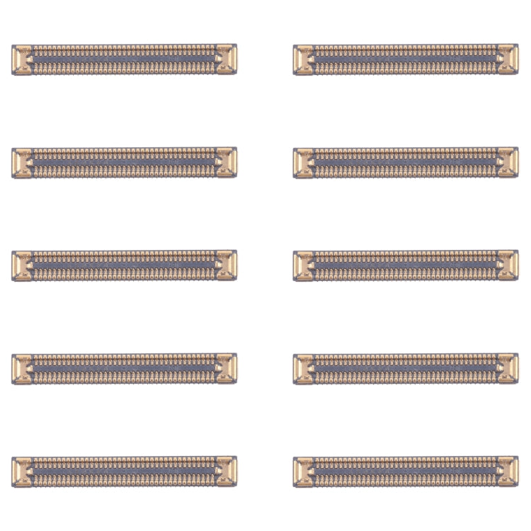 10pcs Motherboard LCD Display FPC Connector, For Samsung Galaxy A25 SM-A256B, For Samsung Galaxy A15 5G SM-A156B, For Samsung Galaxy S24 Ultra SM-S928B, For Samsung Galaxy S24+ SM-S926B, For Samsung Galaxy S24 SM-S921B, For Samsung Galaxy A15 S-A155F  ...