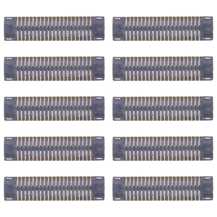 10pcs Motherboard LCD Display FPC Connector, For Samsung Galaxy A25 SM-A256B, For Samsung Galaxy A15 5G SM-A156B, For Samsung Galaxy S24 Ultra SM-S928B, For Samsung Galaxy S24+ SM-S926B, For Samsung Galaxy S24 SM-S921B, For Samsung Galaxy A15 S-A155F  ...