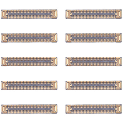 10pcs Motherboard LCD Display FPC Connector, For Samsung Galaxy A25 SM-A256B, For Samsung Galaxy A15 5G SM-A156B, For Samsung Galaxy S24 Ultra SM-S928B, For Samsung Galaxy S24+ SM-S926B, For Samsung Galaxy S24 SM-S921B, For Samsung Galaxy A15 S-A155F  ...