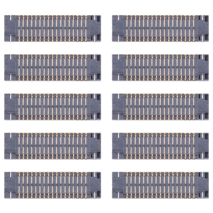 10pcs Motherboard LCD Display FPC Connector, For Samsung Galaxy A25 SM-A256B, For Samsung Galaxy A15 5G SM-A156B, For Samsung Galaxy S24 Ultra SM-S928B, For Samsung Galaxy S24+ SM-S926B, For Samsung Galaxy S24 SM-S921B, For Samsung Galaxy A15 S-A155F  ...