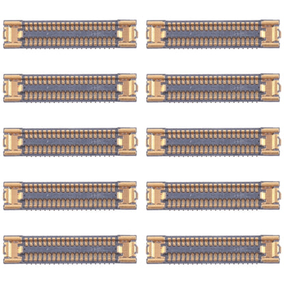 10pcs Motherboard LCD Display FPC Connector, For Samsung Galaxy A25 SM-A256B, For Samsung Galaxy A15 5G SM-A156B, For Samsung Galaxy S24 Ultra SM-S928B, For Samsung Galaxy S24+ SM-S926B, For Samsung Galaxy S24 SM-S921B, For Samsung Galaxy A15 S-A155F  ...