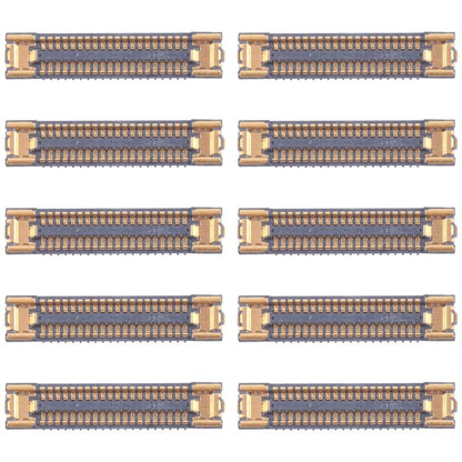 10pcs Motherboard LCD Display FPC Connector, For Samsung Galaxy A25 SM-A256B, For Samsung Galaxy A15 5G SM-A156B, For Samsung Galaxy S24 Ultra SM-S928B, For Samsung Galaxy S24+ SM-S926B, For Samsung Galaxy S24 SM-S921B, For Samsung Galaxy A15 S-A155F  ...
