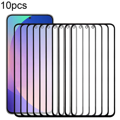 10pcs Front Screen Outer Glass Lens with OCA Optically Clear Adhesive, For Galaxy S26+ SM-S947B, For Galaxy M07 SM-M075F, For Galaxy M17 SM-M176B, For Galaxy S26 SM-S942B, For Galaxy A57 SM-A576B, For Galaxy A37 SM-A376B, For Galaxy S25 FE SM-S731B    ...