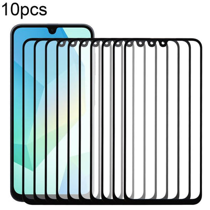 10pcs Front Screen Outer Glass Lens with OCA Optically Clear Adhesive, For Galaxy S26+ SM-S947B, For Galaxy M07 SM-M075F, For Galaxy M17 SM-M176B, For Galaxy S26 SM-S942B, For Galaxy A57 SM-A576B, For Galaxy A37 SM-A376B, For Galaxy S25 FE SM-S731B    ...