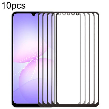 10pcs Front Screen Outer Glass Lens with OCA Optically Clear Adhesive, For Galaxy S26+ SM-S947B, For Galaxy M07 SM-M075F, For Galaxy M17 SM-M176B, For Galaxy S26 SM-S942B, For Galaxy A57 SM-A576B, For Galaxy A37 SM-A376B, For Galaxy S25 FE SM-S731B    ...