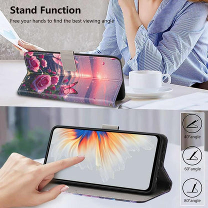 Painted Pattern Vegan Leather Phone Case with Strap, For OPPO Reno15 F Global, For OPPO Reno15 Pro Max 5G Global, For OPPO A6x 4G, For OPPO Reno15 Pro 5G Global, For OPPO Reno15 5G Global, For OPPO F31 5G/A6 Pro 4G/5G Global                            ...