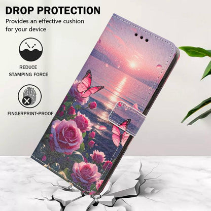 Painted Pattern Vegan Leather Phone Case with Strap, For OPPO Reno15 F Global, For OPPO Reno15 Pro Max 5G Global, For OPPO A6x 4G, For OPPO Reno15 Pro 5G Global, For OPPO Reno15 5G Global, For OPPO F31 5G/A6 Pro 4G/5G Global                            ...