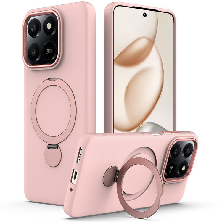 Gen1.5 Pivot Ring Holder TPU Hybrid PC Phone Case, For Honor X8d 4G, For Honor X9d / X70 5G / Magic8 Lite, For Honor 400 Smart / X7d