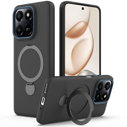Gen1.5 Pivot Ring Holder TPU Hybrid PC Phone Case, For Honor X8d 4G, For Honor X9d / X70 5G / Magic8 Lite, For Honor 400 Smart / X7d
