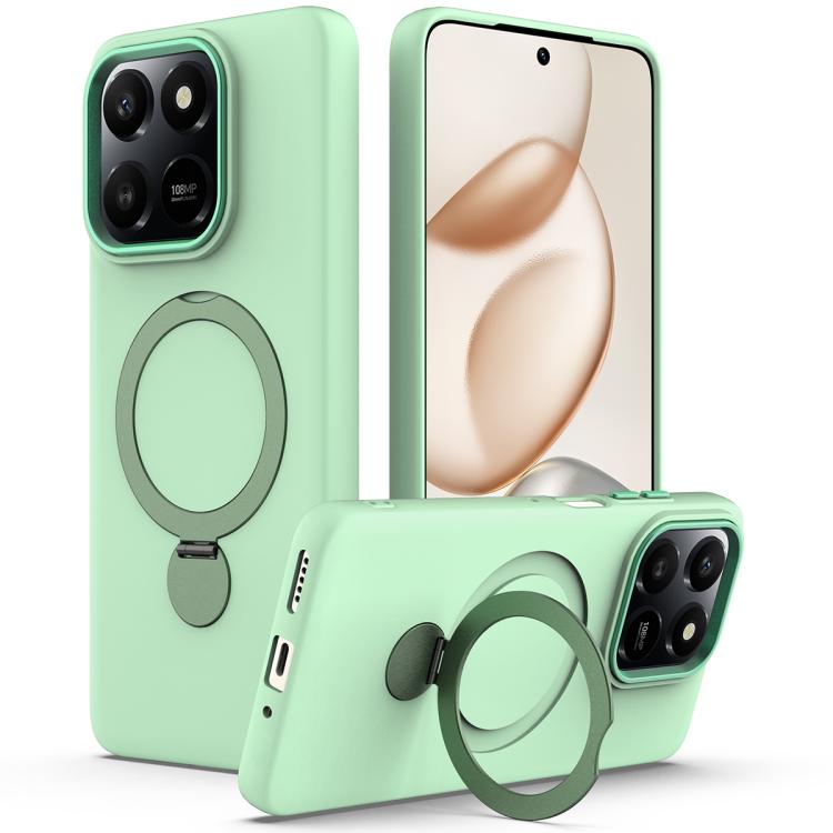 Gen1.5 Pivot Ring Holder TPU Hybrid PC Phone Case, For Honor X8d 4G, For Honor X9d / X70 5G / Magic8 Lite, For Honor 400 Smart / X7d