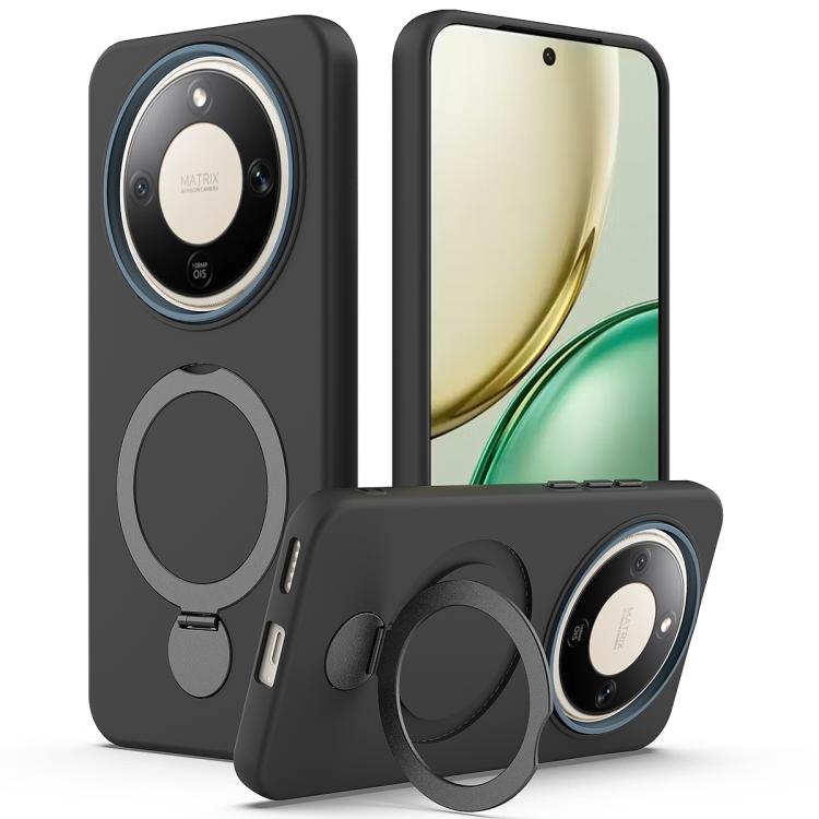 Gen1.5 Pivot Ring Holder TPU Hybrid PC Phone Case, For Honor X8d 4G, For Honor X9d / X70 5G / Magic8 Lite, For Honor 400 Smart / X7d