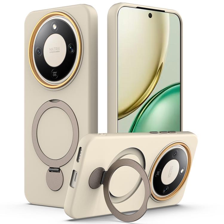 Gen1.5 Pivot Ring Holder TPU Hybrid PC Phone Case, For Honor X8d 4G, For Honor X9d / X70 5G / Magic8 Lite, For Honor 400 Smart / X7d