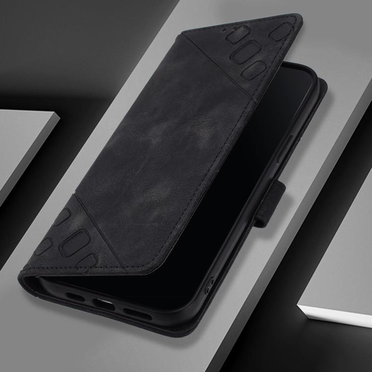 Skin Feel Embossed Leather Phone Case, For Fujitsu Arrows We3