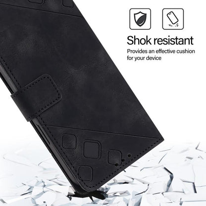 Skin Feel Embossed Leather Phone Case, For Fujitsu Arrows We3