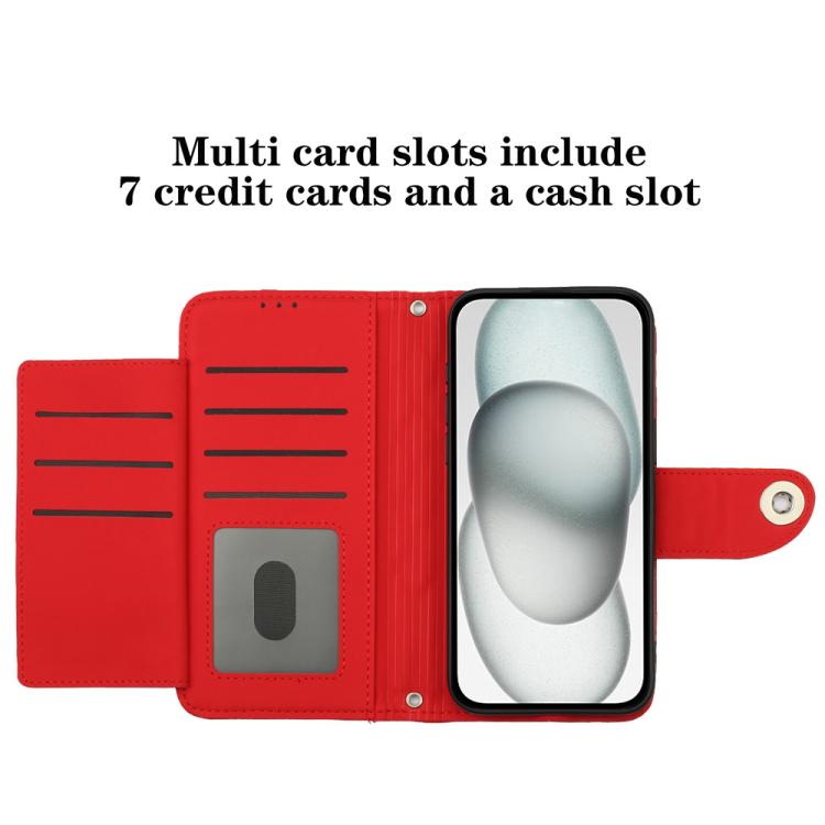 Rhombic Texture Flip Leather Phone Case with Lanyard, For Fujitsu Arrows We3