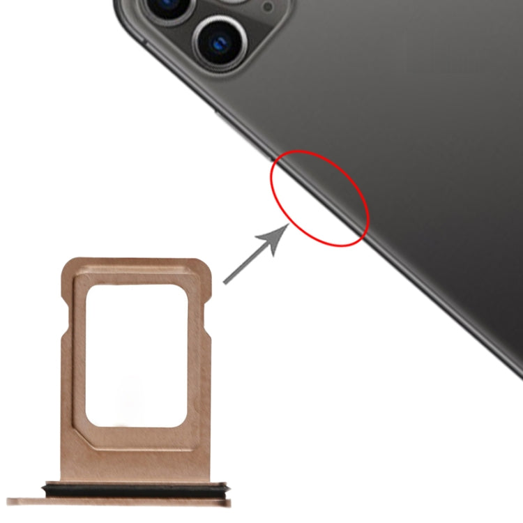 SIM Card Tray + SIM Card Tray for iPhone 11 Pro Max / 11 Pro(Space Gray), For iPhone 11 Pro Max, For iPhone 11 Pro Max (Dual)