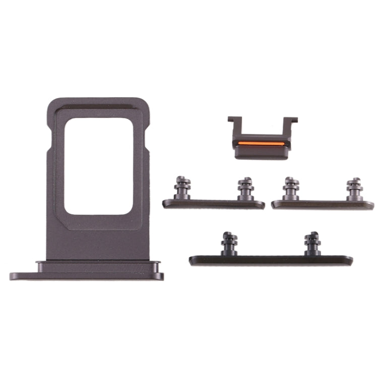 SIM Card Tray + Side Key for iPhone 11, For iPhone 11(Single card), For iPhone 11 (Purple)(Single card), For iPhone 11, For iPhone 11(Yellow)(Single card)