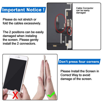 JK Soft OLED LCD Screen For iPhone 12 / 12 Pro, For iPhone 12 / 12 Pro (JK Soft OLED)