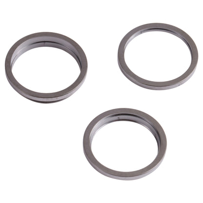3 PCS Rear Camera Glass Lens Metal Outside Protector Hoop Ring for iPhone 13 Pro, For iPhone 13 Pro