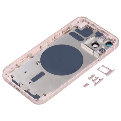 Back Housing Cover with SIM Card Tray & Side  Keys & Camera Lens for iPhone 13, For iPhone 13(with Card Tray & Side Keys), For iPhone 13(with SIM Card Tray & Side Keys), For iPhone 13