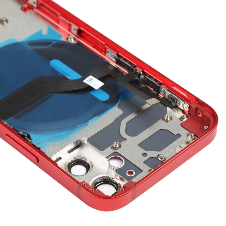 Battery Back Cover (with Side Keys & Card Tray & Power + Volume Flex Cable & Wireless Charging Module) for iPhone 12 Mini, For iPhone 12 Mini