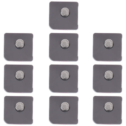 10 PCS Microphone Dustproof Mesh for iPhone 12 mini, For iPhone 12 mini