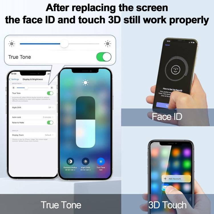 JK incell LCD Screen For iPhone 12 Pro Max, For iPhone 12 Pro Max(JK inell)