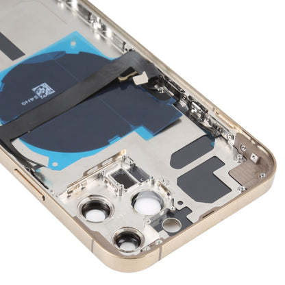 For iPhone 13 Pro Max Battery Back Cover with Side Keys & Card Tray & Power + Volume Flex Cable & Wireless Charging Module, For iPhone 13 Pro Max(Assembly)
