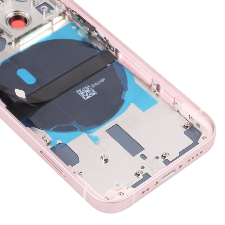 For iPhone 13 mini Battery Back Cover with Side Keys & Card Tray & Power + Volume Flex Cable & Wireless Charging Module, For iPhone 13 mini (Assembly)